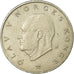 Moneta, Norvegia, Olav V, 5 Kroner, 1977, MB+, Rame-nichel, KM:420