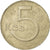 Moneta, Czechosłowacja, 5 Korun, 1983, EF(40-45), Miedź-Nikiel, KM:60