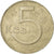 Coin, Czechoslovakia, 5 Korun, 1983, EF(40-45), Copper-nickel, KM:60