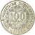 Munten, West Afrikaanse Staten, 100 Francs, 1989, ZF, Nickel, KM:4
