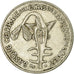 Moneda, Estados del África Occidental, 50 Francs, 1991, MBC, Cobre - níquel