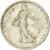 Coin, France, Semeuse, Franc, 1909, Paris, VF(30-35), Silver, KM:844.1