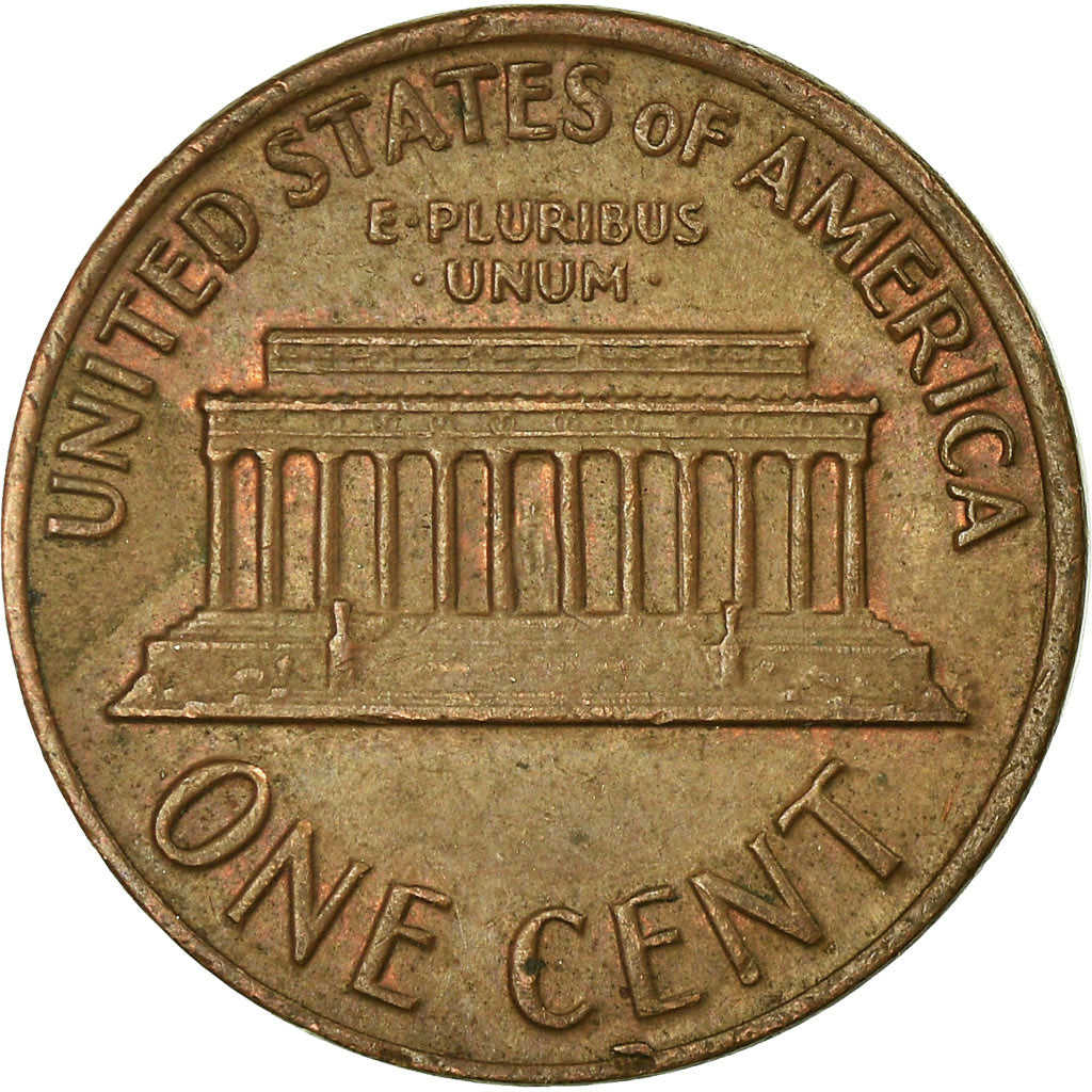 Moeda, Estados Unidos da América, Lincoln Cent, Cent, 1969, U.S. Mint, Denver