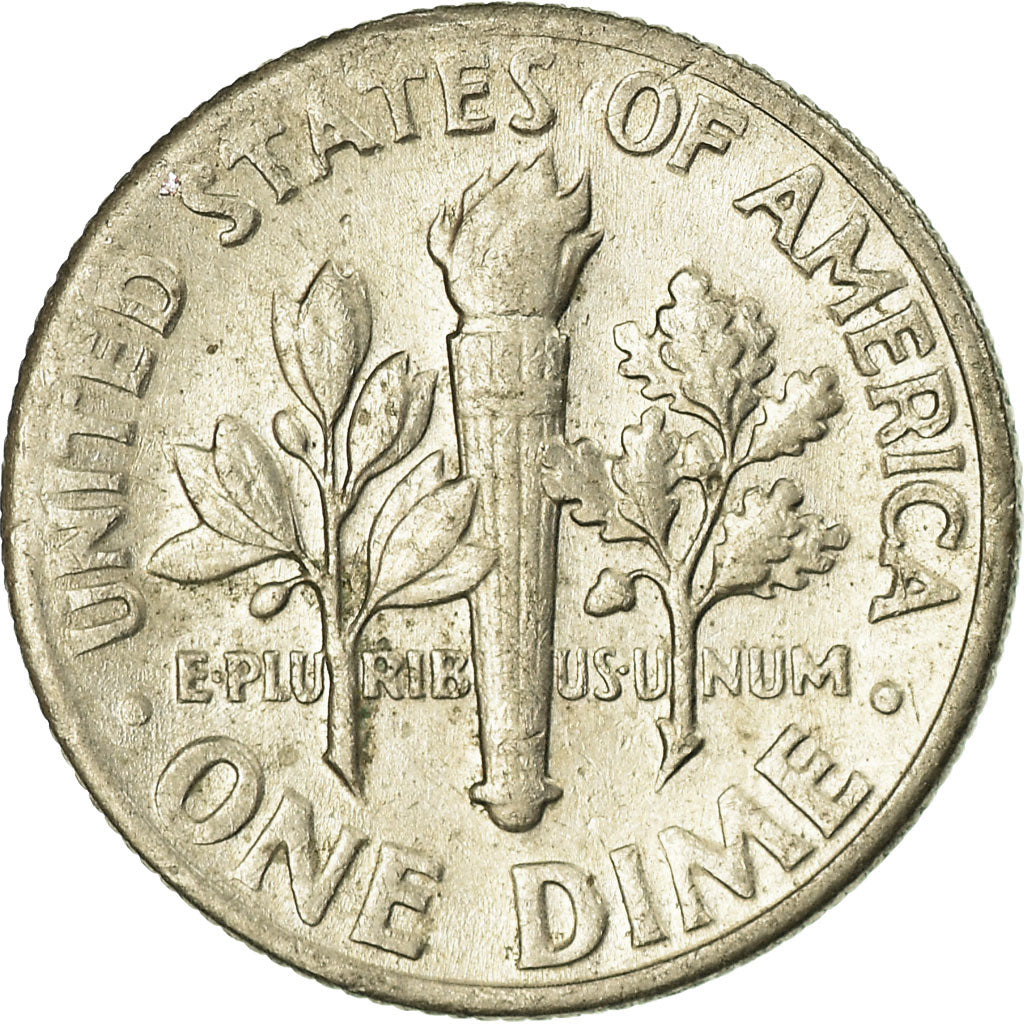 Moeda, Estados Unidos da América, Roosevelt Dime, Dime, 1967, U.S. Mint