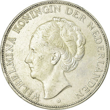 Moeda, Países Baixos, Wilhelmina I, 2-1/2 Gulden, 1930, AU(50-53), Prata