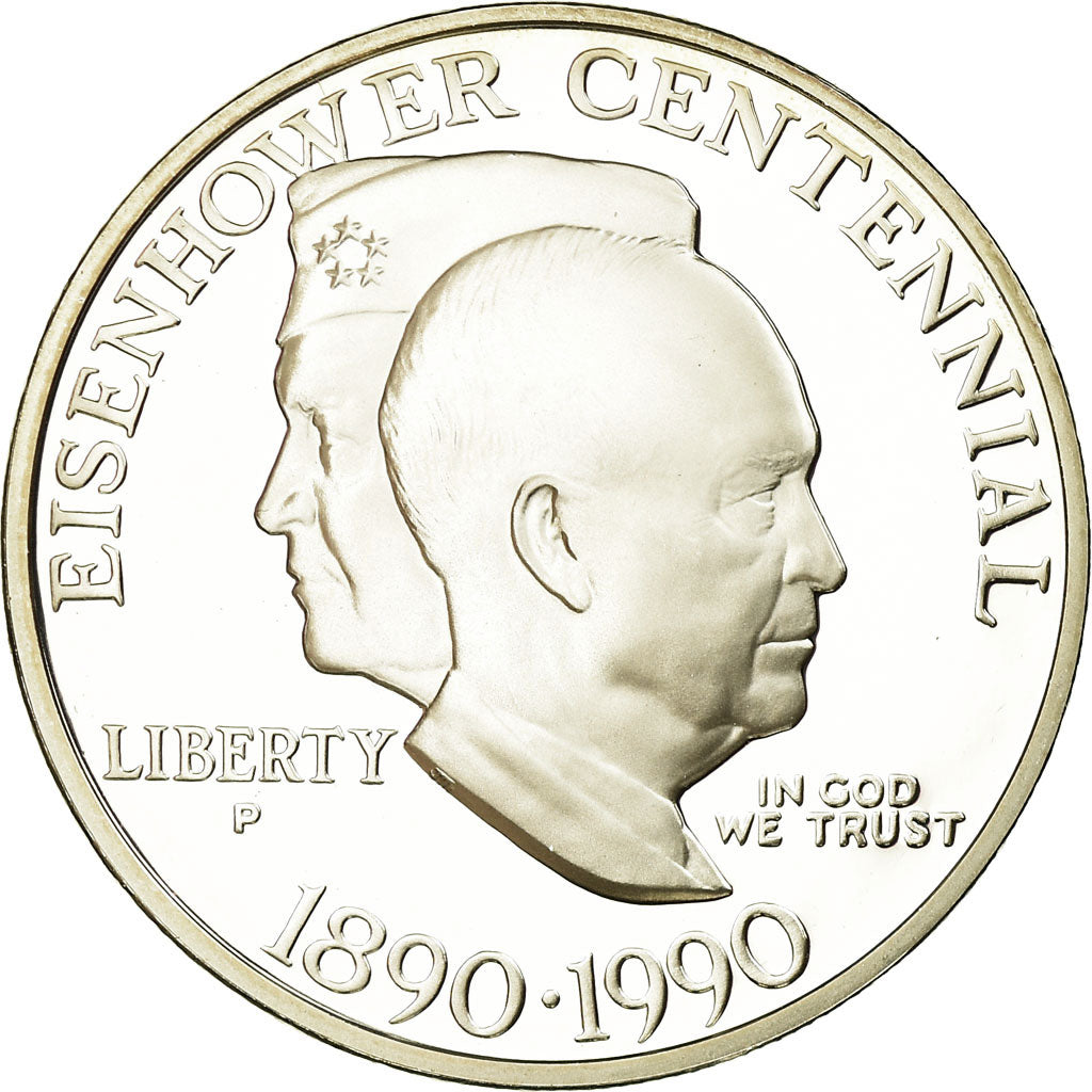 Coin, United States, Dollar, 1990, U.S. Mint, Philadelphia, Proof, MS(65-70)