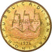 Moneta, San Marino, 20 Lire, 1976, BB, Alluminio-bronzo, KM:55