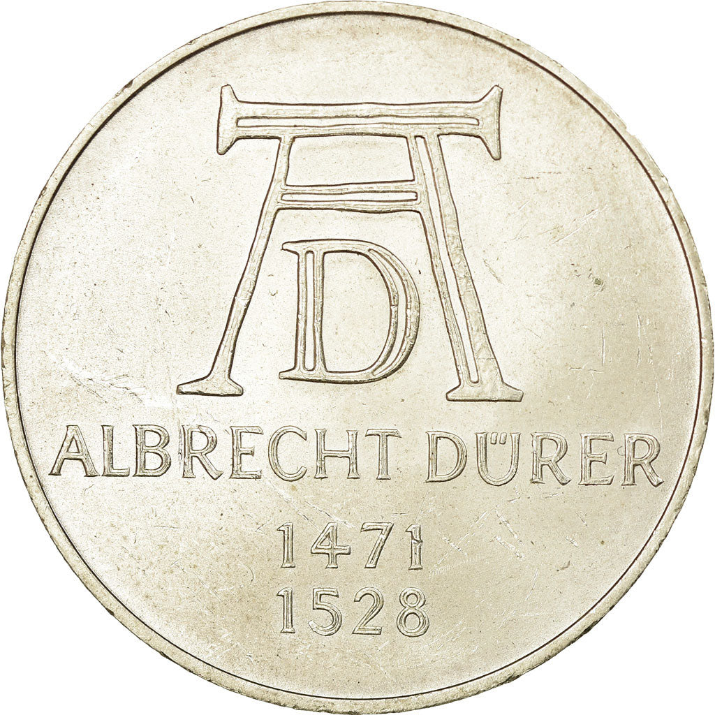 Moneta, GERMANIA - REPUBBLICA FEDERALE, 5 Mark, 1971, Munich, BB, Argento