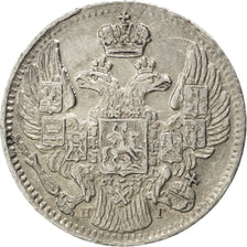 RUSSIA, 5 Kopeks, 1835, Saint-Petersburg, KM #163, AU(50-53), Silver, 1.05