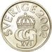Coin, Sweden, Carl XVI Gustaf, 5 Kronor, 2002, EF(40-45), Copper-Nickel Clad