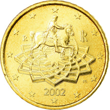 Italien, 50 Euro Cent, 2002, VZ, Messing, KM:215
