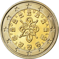 Portugal, 2 Euro, 2002, AU(55-58), Bi-Metallic, KM:747