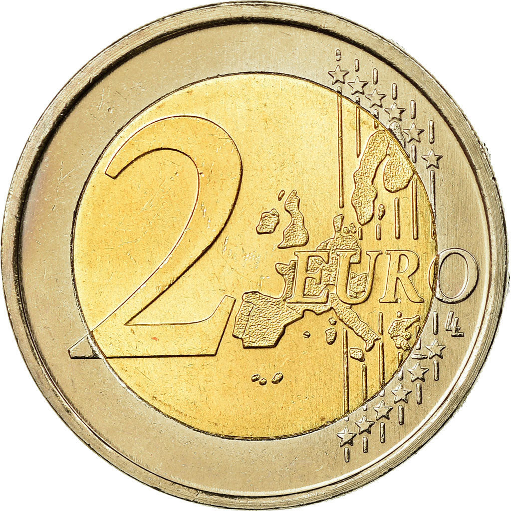 Portugal, 2 Euro, 2002, AU(55-58), Bi-Metallic, KM:747