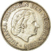 Coin, Netherlands, Juliana, 2-1/2 Gulden, 1960, EF(40-45), Silver, KM:185
