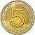 Coin, Poland, 5 Zlotych, 1994, Warsaw, VF(30-35), Bi-Metallic, KM:284