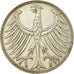 Coin, GERMANY - FEDERAL REPUBLIC, 5 Mark, 1960, Stuttgart, VF(30-35), Silver