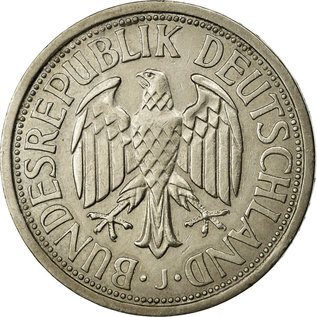 Coin, GERMANY - FEDERAL REPUBLIC, 2 Mark, 1951, Hambourg, EF(40-45)