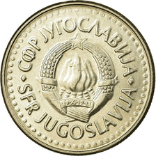 Monnaie, Yougoslavie, 5 Dinara, 1991, TTB, Copper-Nickel-Zinc, KM:144
