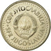 Monnaie, Yougoslavie, 5 Dinara, 1990, TTB, Copper-Nickel-Zinc, KM:144