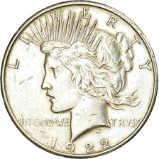 Münze, Vereinigte Staaten, Peace Dollar, Dollar, 1922, U.S. Mint, Philadelphia