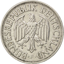 GERMANY - FEDERAL REPUBLIC, Mark, 1954, Stuttgart, KM #110, EF(40-45),...