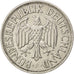 GERMANY - FEDERAL REPUBLIC, Mark, 1954, Stuttgart, KM #110, EF(40-45),...