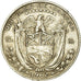 Coin, Panama, 1/10 Balboa, 1962, EF(40-45), Silver, KM:10.2