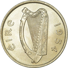 Monnaie, IRELAND REPUBLIC, 1/2 Crown, 1954, SUP, Copper-nickel, KM:16a