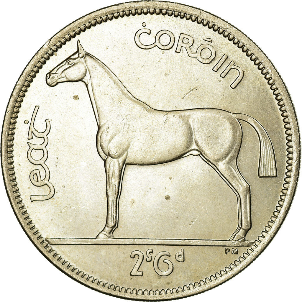 Monnaie, IRELAND REPUBLIC, 1/2 Crown, 1954, SUP, Copper-nickel, KM:16a