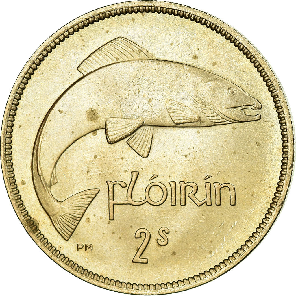 Coin, IRELAND REPUBLIC, Florin, 1955, EF(40-45), Copper-nickel, KM:15a