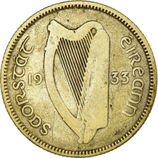 Coin, IRELAND REPUBLIC, Shilling, 1933, VF(20-25), Silver, KM:6