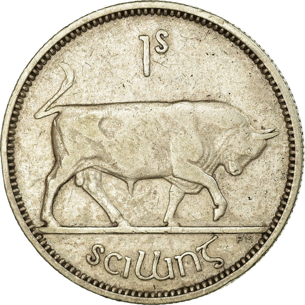 Coin, IRELAND REPUBLIC, Shilling, 1941, EF(40-45), Silver, KM:14