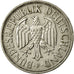 Munten, Federale Duitse Republiek, Mark, 1954, Stuttgart, ZF, Copper-nickel