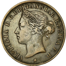 Coin, Jersey, Victoria, 1/12 Shilling, 1888, AU(50-53), Bronze, KM:8