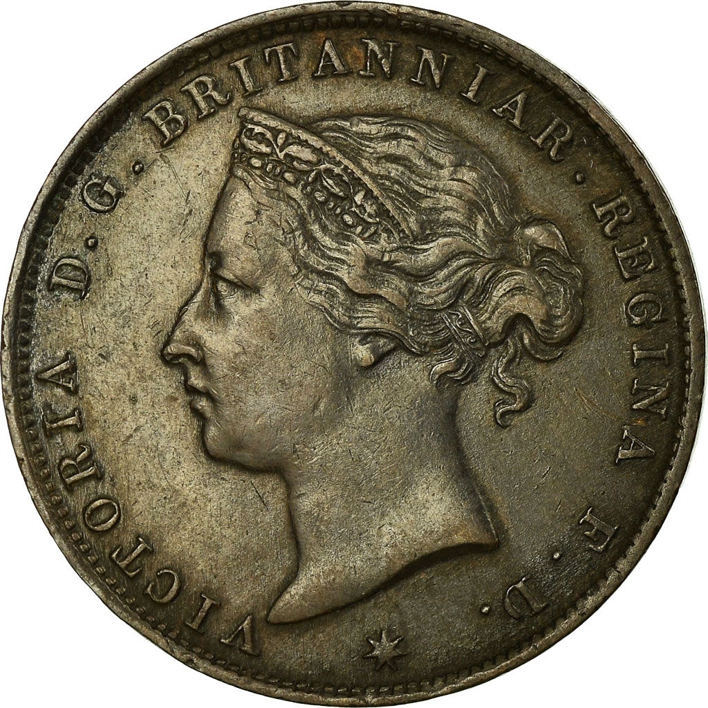 Coin, Jersey, Victoria, 1/24 Shilling, 1888, EF(40-45), Bronze, KM:7