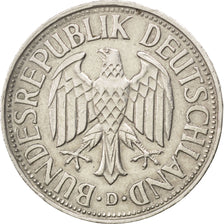 GERMANY - FEDERAL REPUBLIC, Mark, 1954, Munich, KM #110, EF(40-45),...
