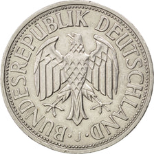GERMANY - FEDERAL REPUBLIC, Mark, 1957, Hambourg, KM #110, EF(40-45),...