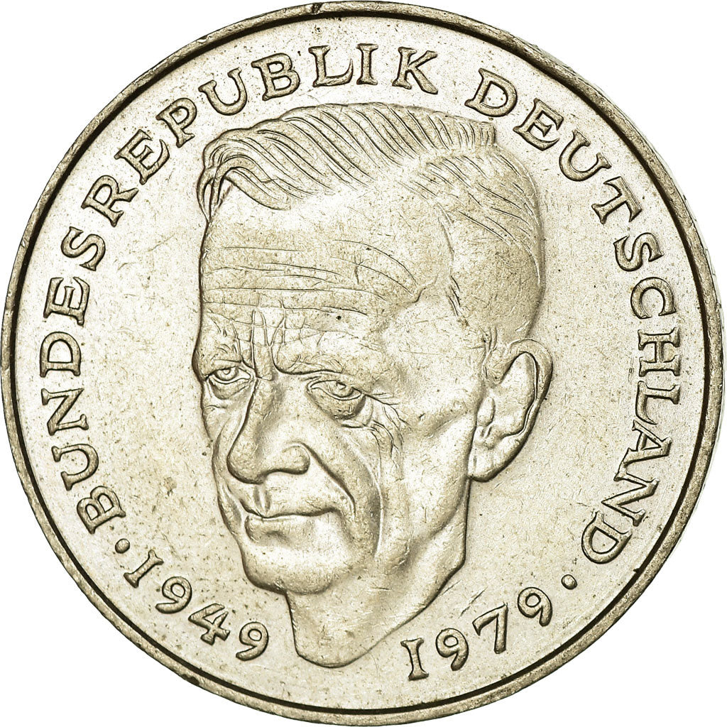 Coin, GERMANY - FEDERAL REPUBLIC, 2 Mark, 1981, Stuttgart, EF(40-45)