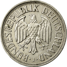 Munten, Federale Duitse Republiek, Mark, 1954, Hambourg, ZF, Copper-nickel