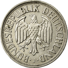 Coin, GERMANY - FEDERAL REPUBLIC, Mark, 1954, Hambourg, EF(40-45)