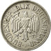 Moneda, ALEMANIA - REPÚBLICA FEDERAL, Mark, 1954, Hambourg, MBC, Cobre -