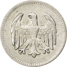 GERMANY, WEIMAR REPUBLIC, Mark, 1924, Hambourg, KM #42, EF(40-45), Silver, 23,..