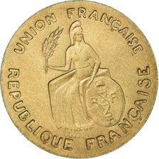 Coin, New Caledonia, 2 Francs, 1948, Paris, ESSAI, MS(63), Nickel-Bronze, KM:E6