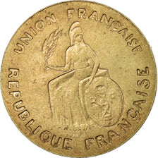 Coin, New Caledonia, 2 Francs, 1948, Paris, ESSAI, MS(63), Nickel-Bronze, KM:E6