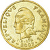 Coin, French Polynesia, 100 Francs, 2007, Paris, AU(55-58), Aluminum-Bronze