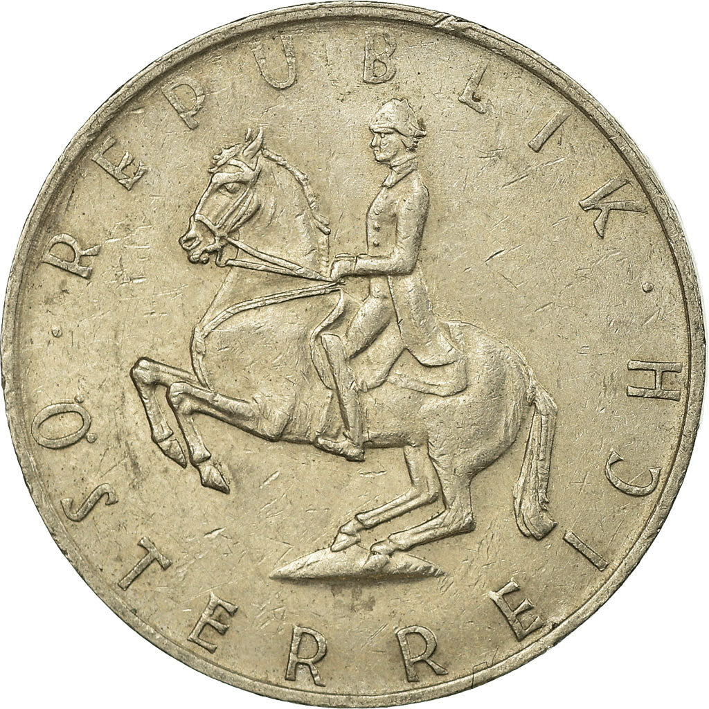 Coin, Austria, 5 Schilling, 1980, VF(30-35), Copper-nickel, KM:2889a