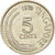 Monnaie, Singapour, 5 Cents, 1976, Singapore Mint, TTB, Copper-nickel, KM:2