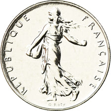 Moneta, Francja, Semeuse, Franc, 2001, MS(65-70), Nikiel, KM:925.2, Gadoury:474