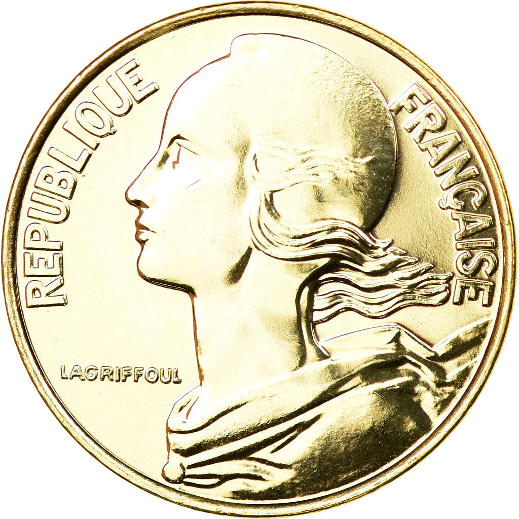 Coin, France, Marianne, 20 Centimes, 2001, Paris, MS(65-70), Aluminum-Bronze
