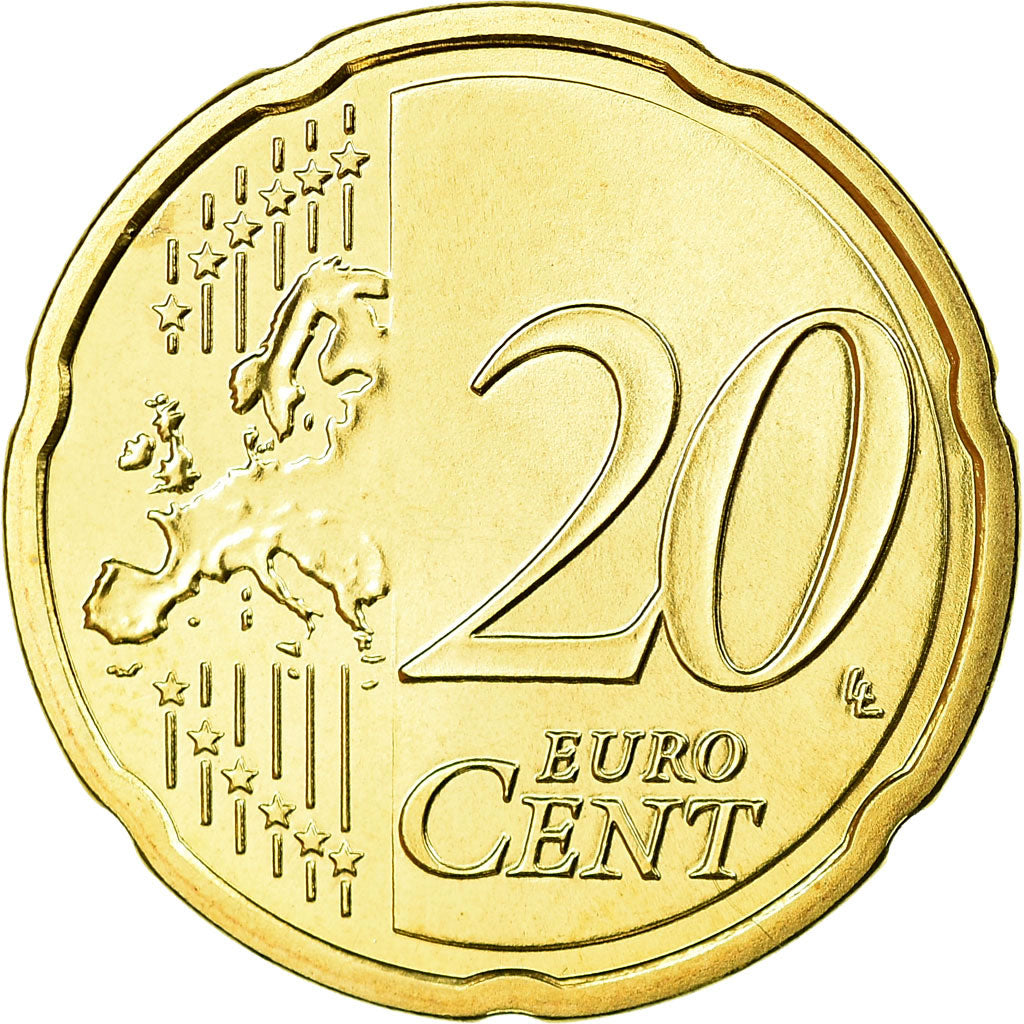 Oostenrijk, 20 Euro Cent, 2012, UNC-, Tin, KM:3140